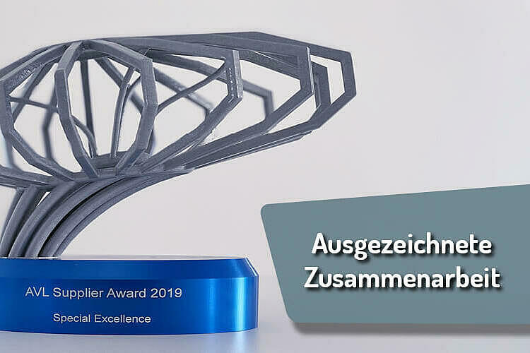 News | AVL Supplier Award, der aussieht wie die AVL Kolbenrückholfeder